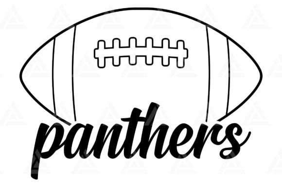 Download Panthers Football Svg Cut File - Football svg cut file Collection