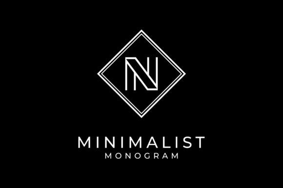 Download Letter N Minimalist Monogram Logo - Minimalist monogram Collection