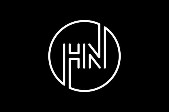 Download Letter H N Minimalist Monogram Logo - Minimalist monogram Collection