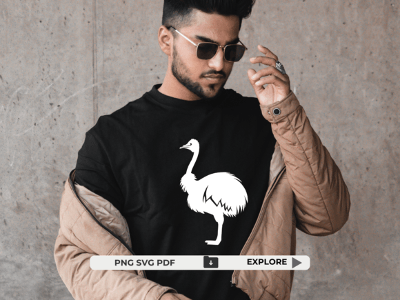 Download Emu SVG - Png - Pdf - Cricut Cut File - Pdf Collection