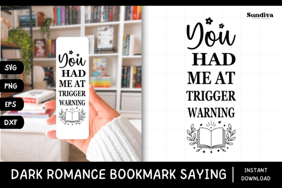 Download Dark Romance Bookmark Saying SVG 38 - Premium Resources