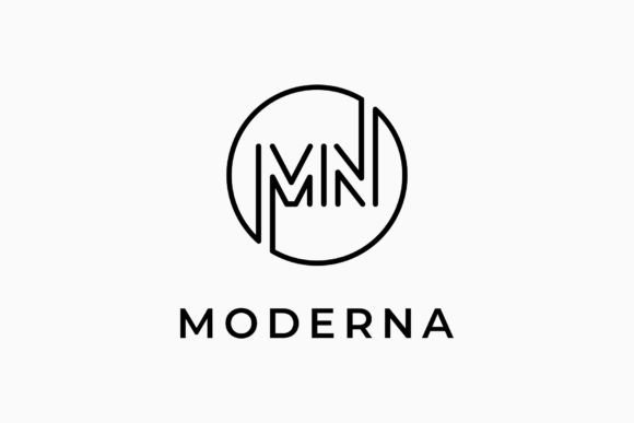 Download Letter M N Minimalist Monogram Logo - Minimalist monogram Collection