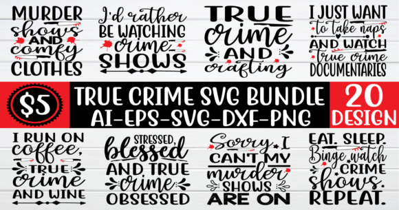 Download True Crime SVG Bundle - True crime svg bundle Collection