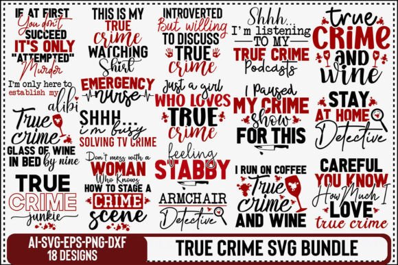 Download True Crime SVG Bundle - True crime svg bundle Collection