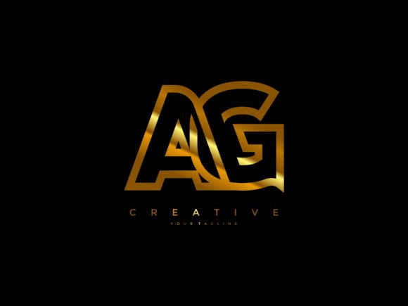 Download Letter AG GA a G Minimalist Monogram - Minimalist monogram Collection